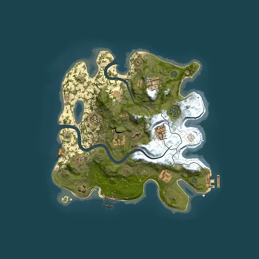 Rust map seed 1948035675, 3000x3000m top-down preview