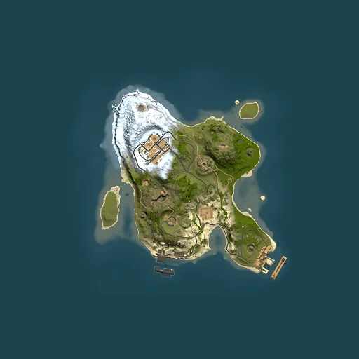 Rust map seed 1313644662, 2000x2000m top-down preview