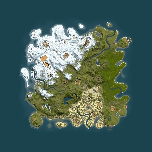 Rust map seed 620621746, 4500x4500m top-down preview