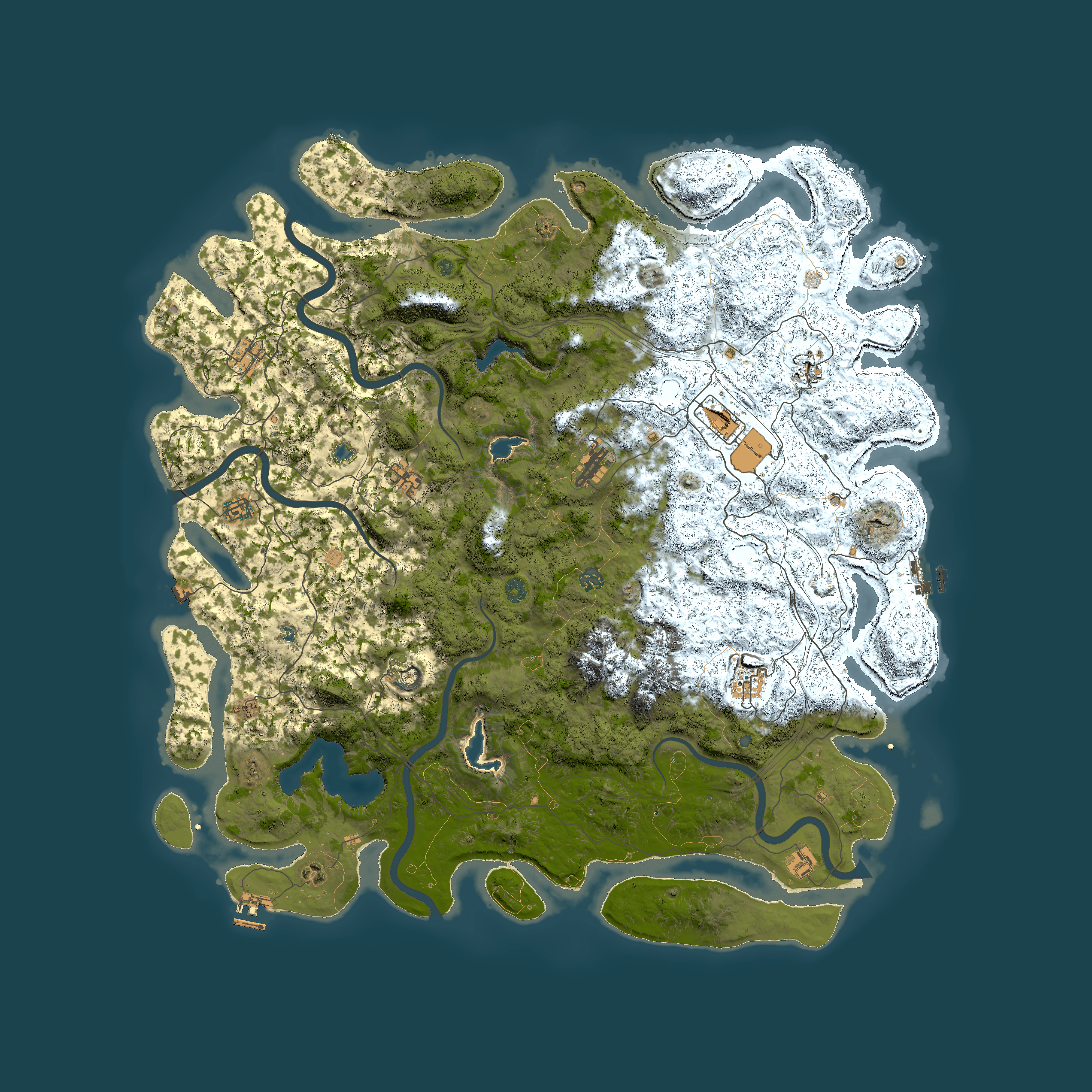 Full top-down render of Rust map seed 1807865937, 5500x5500m