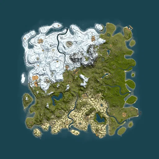 Rust map seed 1847362000, 5500x5500m top-down preview