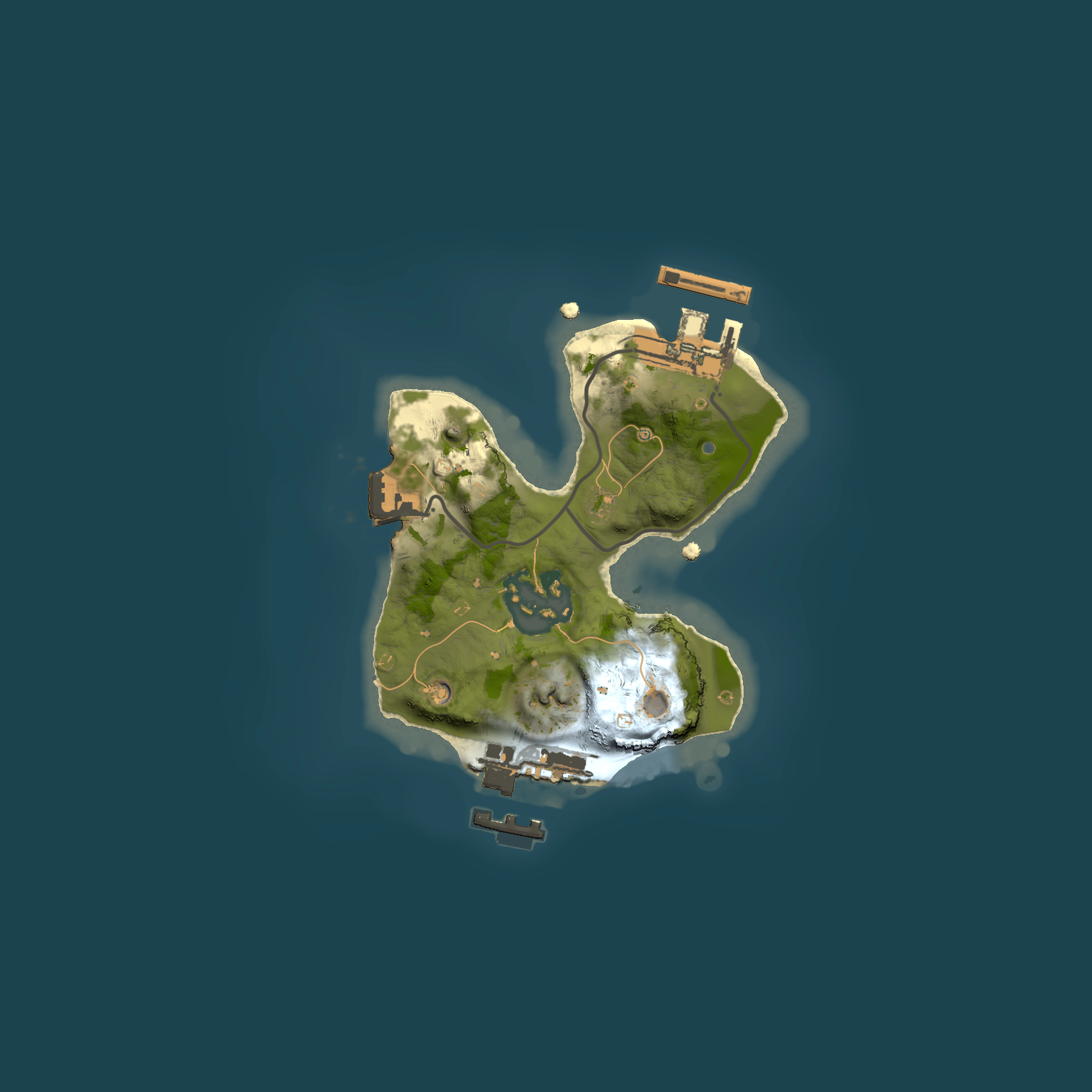 Full top-down render of Rust map seed 175800940, 1500x1500m