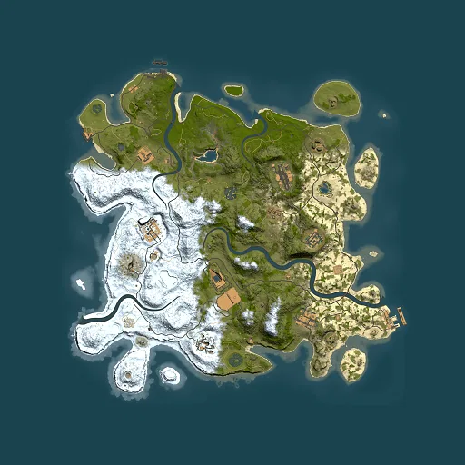 Rust map seed 485572106, 4000x4000m top-down preview