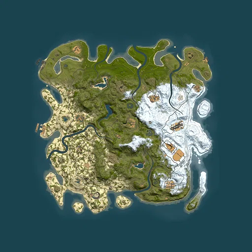 Rust map seed 1683305506, 4500x4500m top-down preview