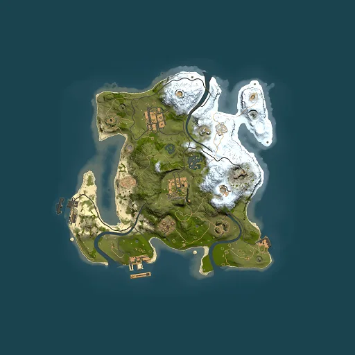 Rust map seed 1750217229, 2500x2500m top-down preview