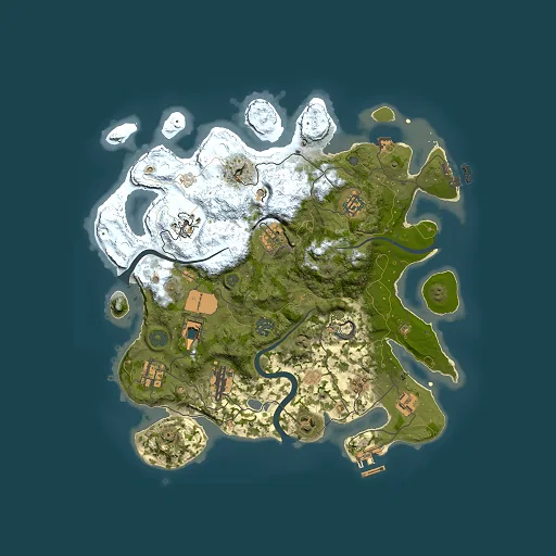 Rust map seed 79571293, 3500x3500m top-down preview