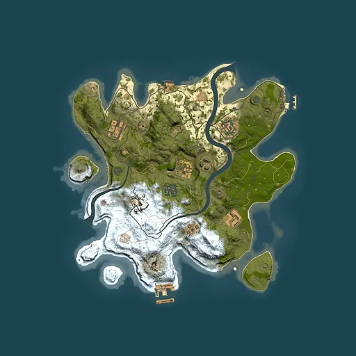 Rust map seed 617115109, 3000x3000m top-down preview