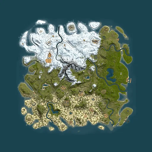 Rust map seed 2083519953, 5500x5500m top-down preview
