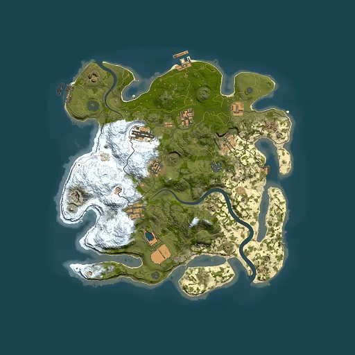Rust map seed 1552602115, 3500x3500m top-down preview