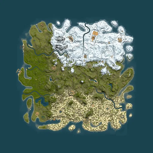 Rust map seed 1805094154, 6000x6000m top-down preview