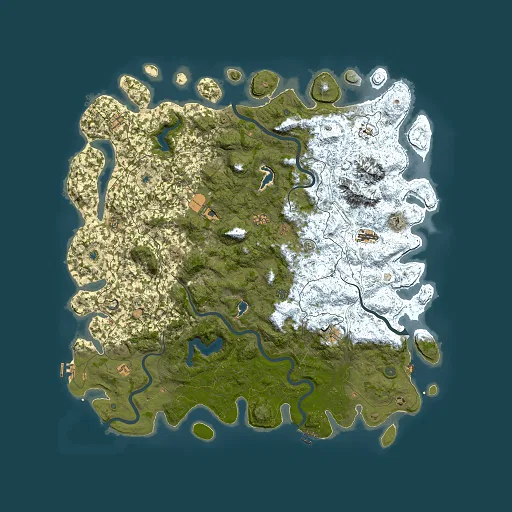 Rust map seed 2004027141, 6000x6000m top-down preview