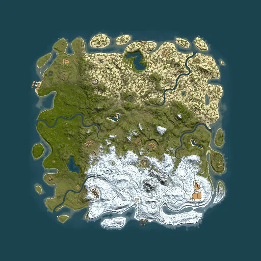 Rust map seed 1601704886, 6000x6000m top-down preview