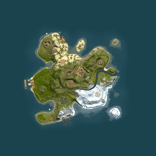 Rust map seed 157637756, 2500x2500m top-down preview