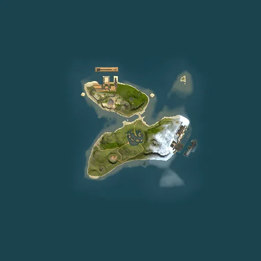 Rust map seed 1275090911, 1500x1500m top-down preview
