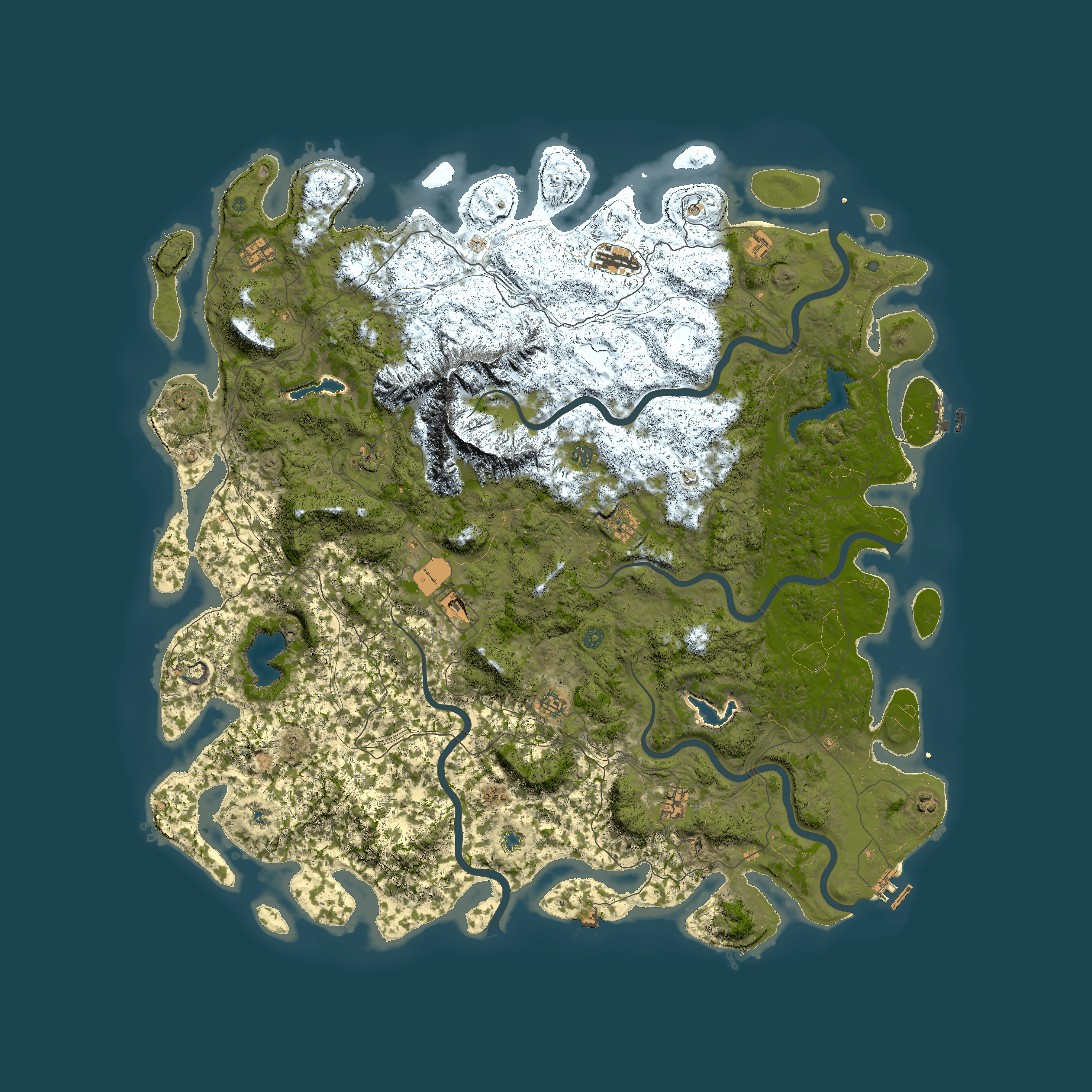 Full top-down render of Rust map seed 1095655138, 6000x6000m