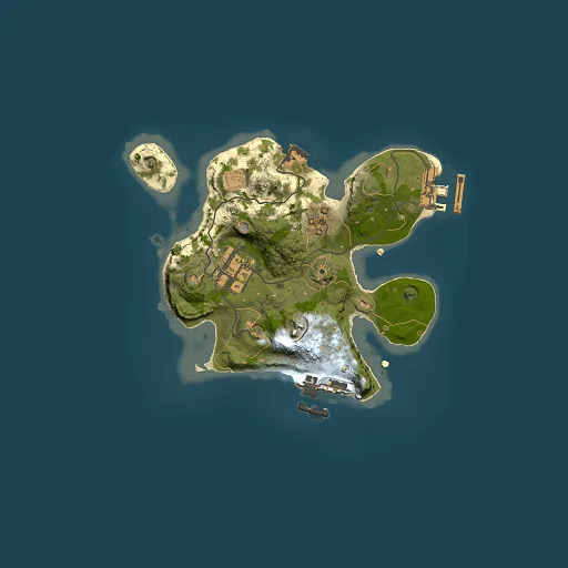 Rust map seed 1242012369, 2000x2000m top-down preview
