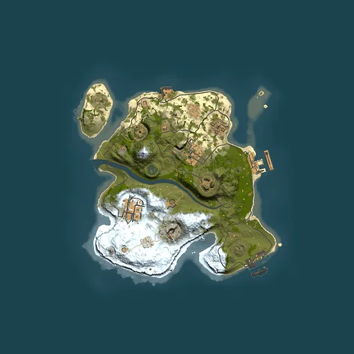 Rust map seed 600567259, 2500x2500m top-down preview