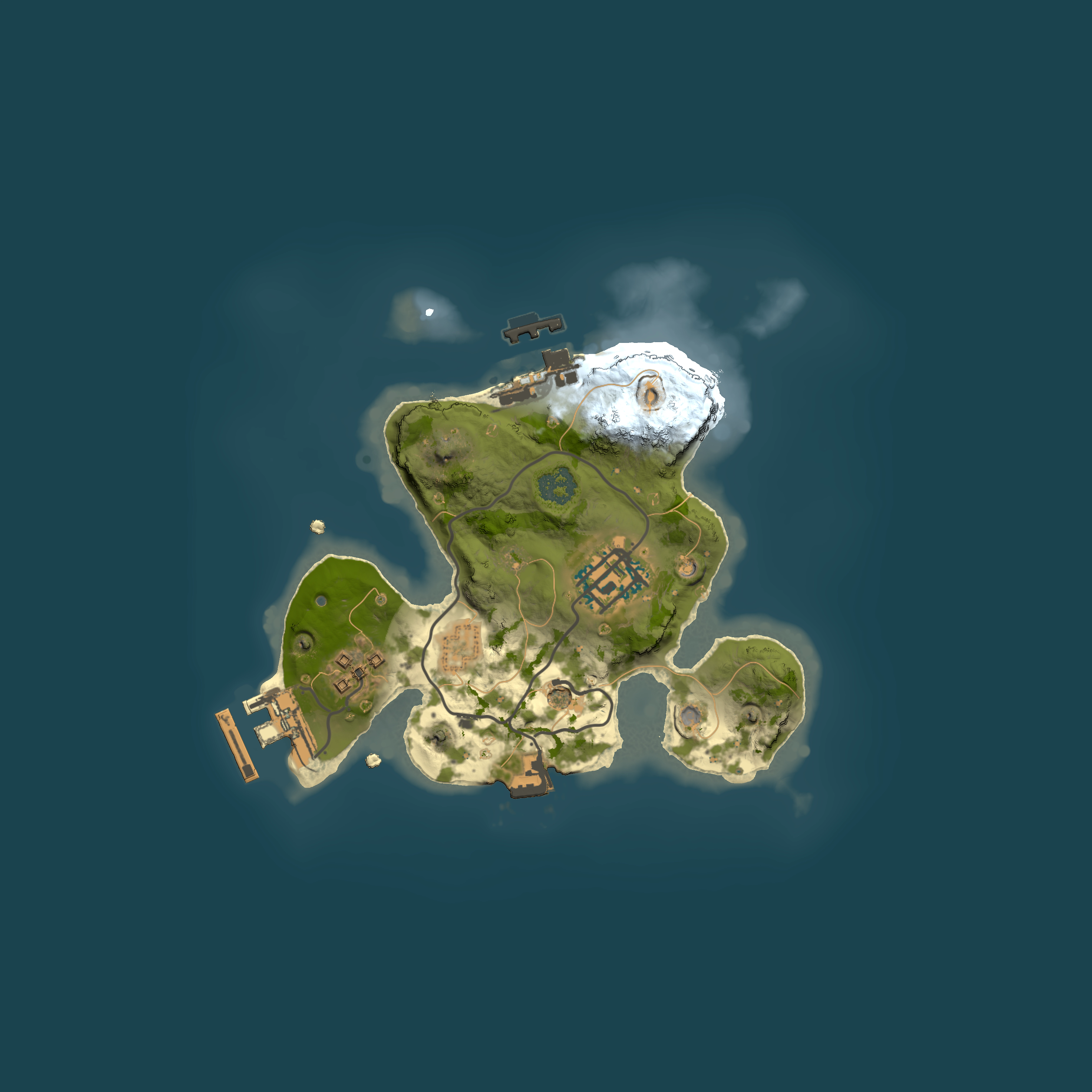 Full top-down render of Rust map seed 871406503, 2000x2000m