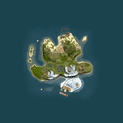 Rust map seed 833378153, 2000x2000m top-down preview