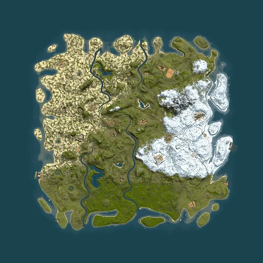 Rust map seed 1891448480, 6000x6000m top-down preview