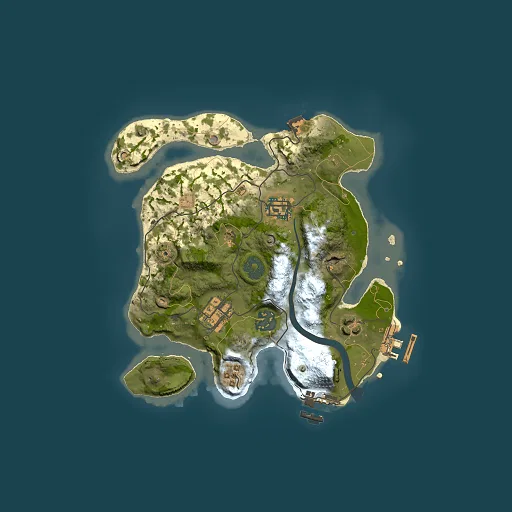 Rust map seed 1578991892, 2500x2500m top-down preview