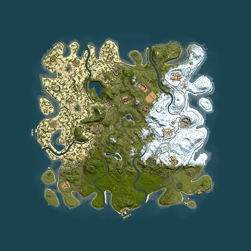 Rust map seed 1713582285, 4500x4500m top-down preview