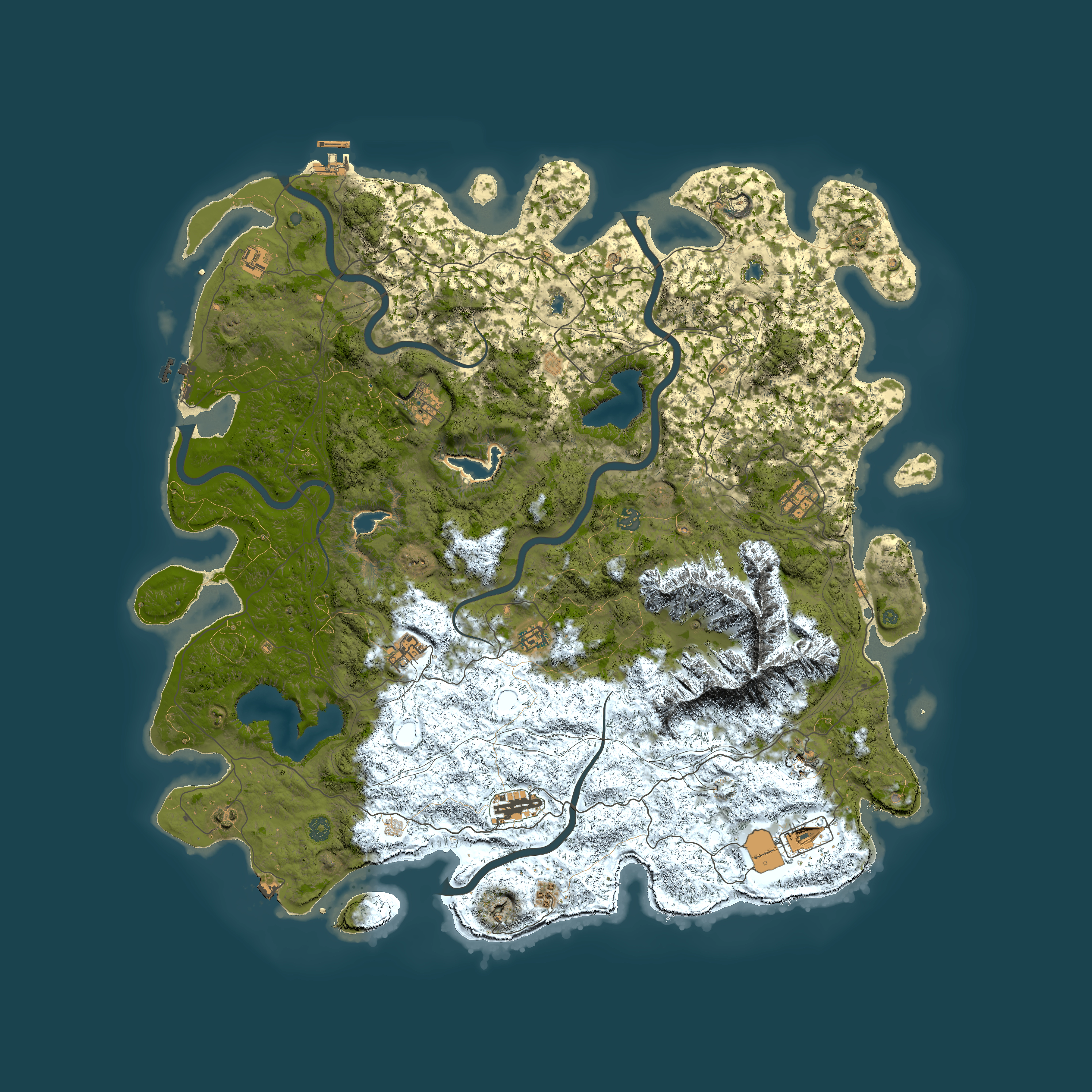 Full top-down render of Rust map seed 67944670, 5500x5500m