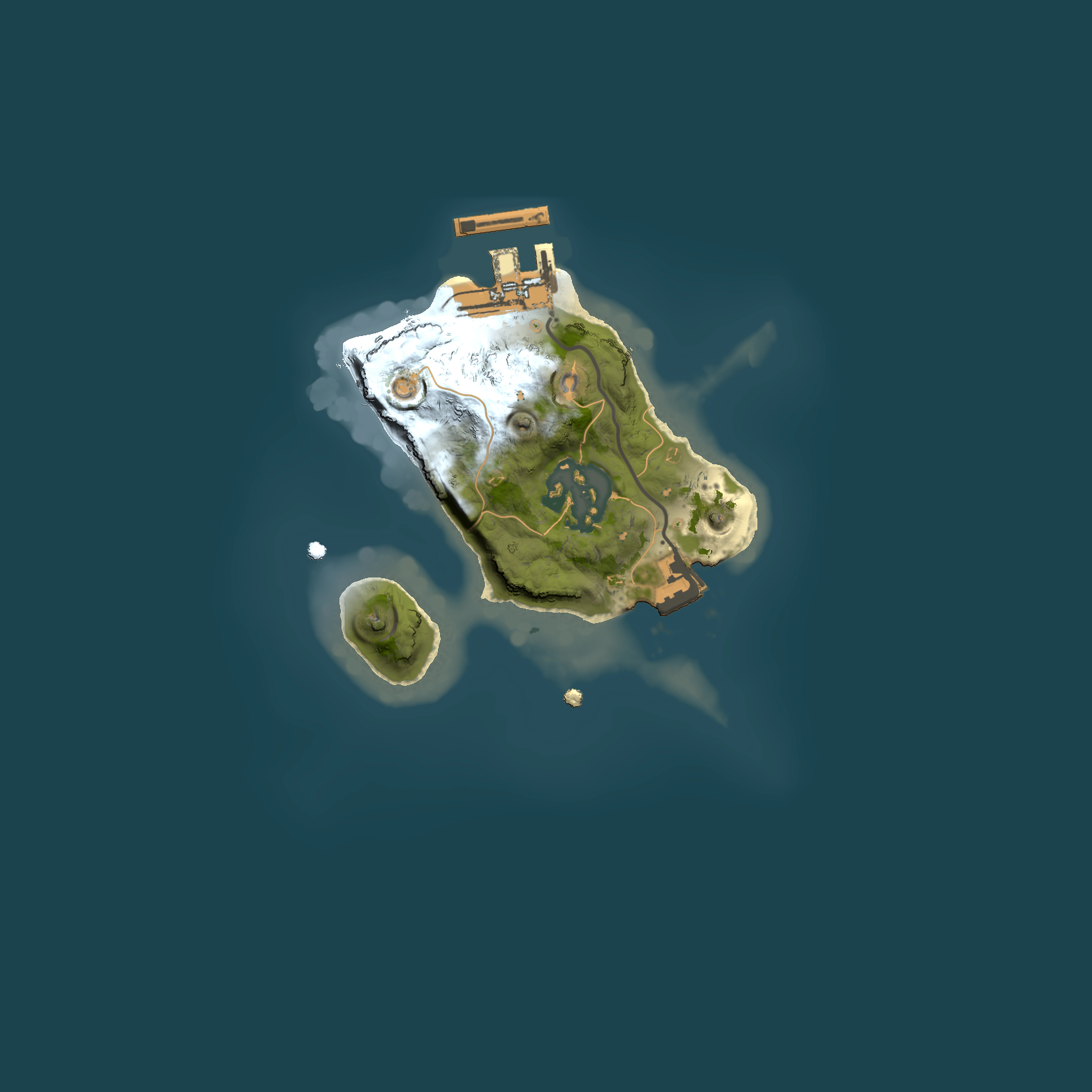Full top-down render of Rust map seed 1031244431, 1500x1500m