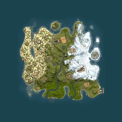 Rust map seed 732178771, 3500x3500m top-down preview