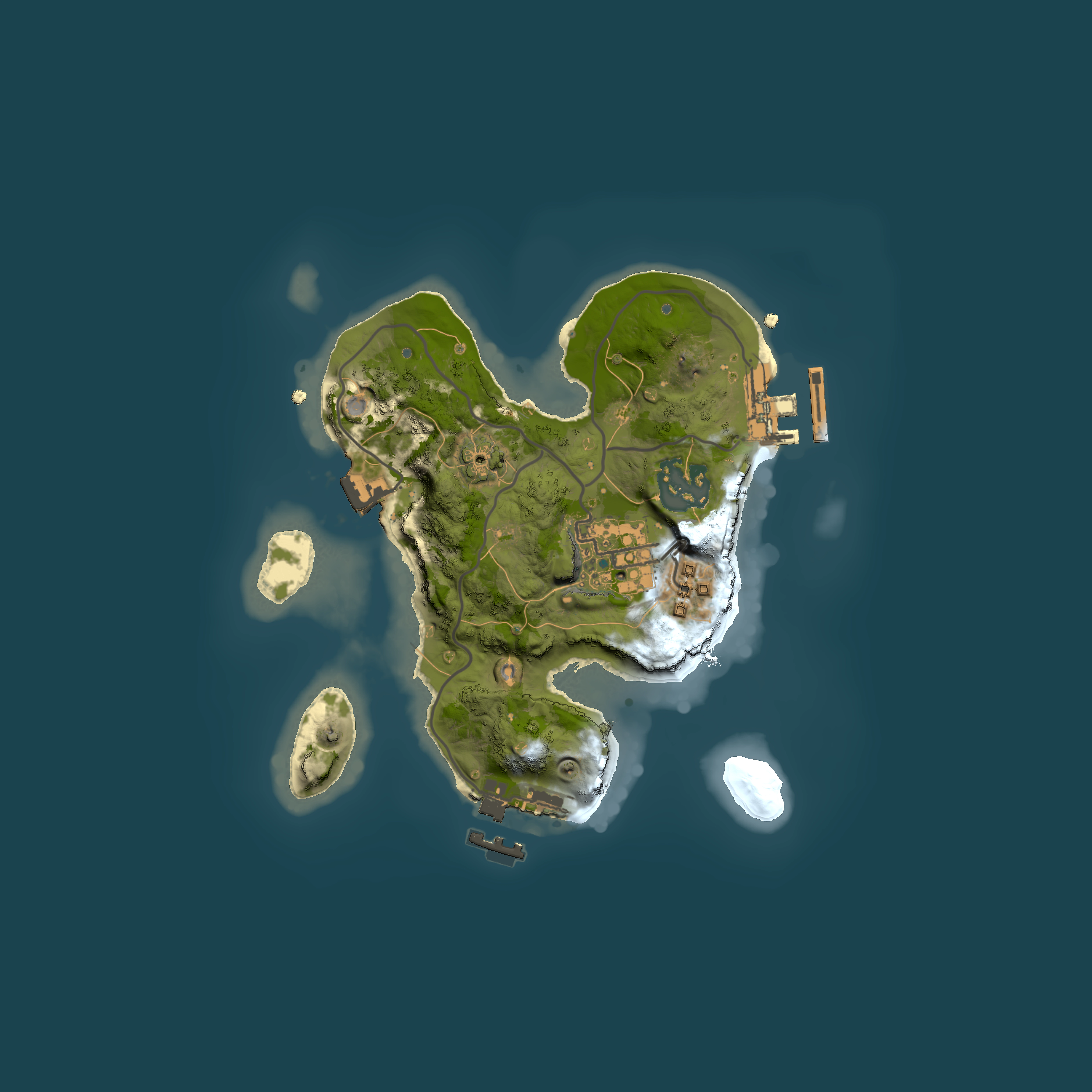 Full top-down render of Rust map seed 602548235, 2000x2000m