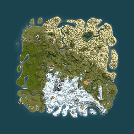 Rust map seed 556877750, 6000x6000m top-down preview