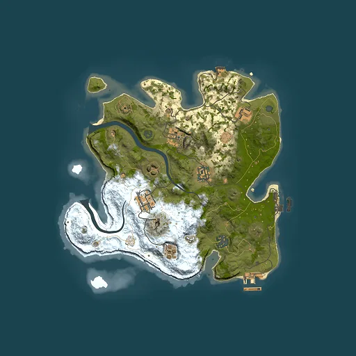 Rust map seed 1359900437, 3000x3000m top-down preview