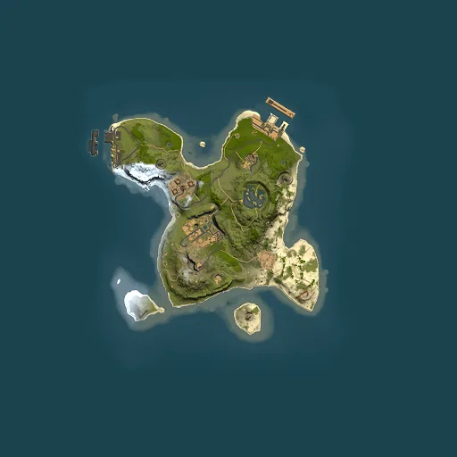 Rust map seed 316513245, 2000x2000m top-down preview
