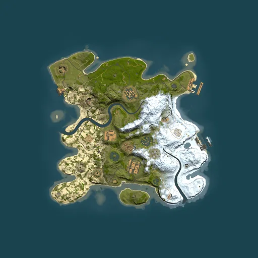 Rust map seed 1584269208, 3000x3000m top-down preview