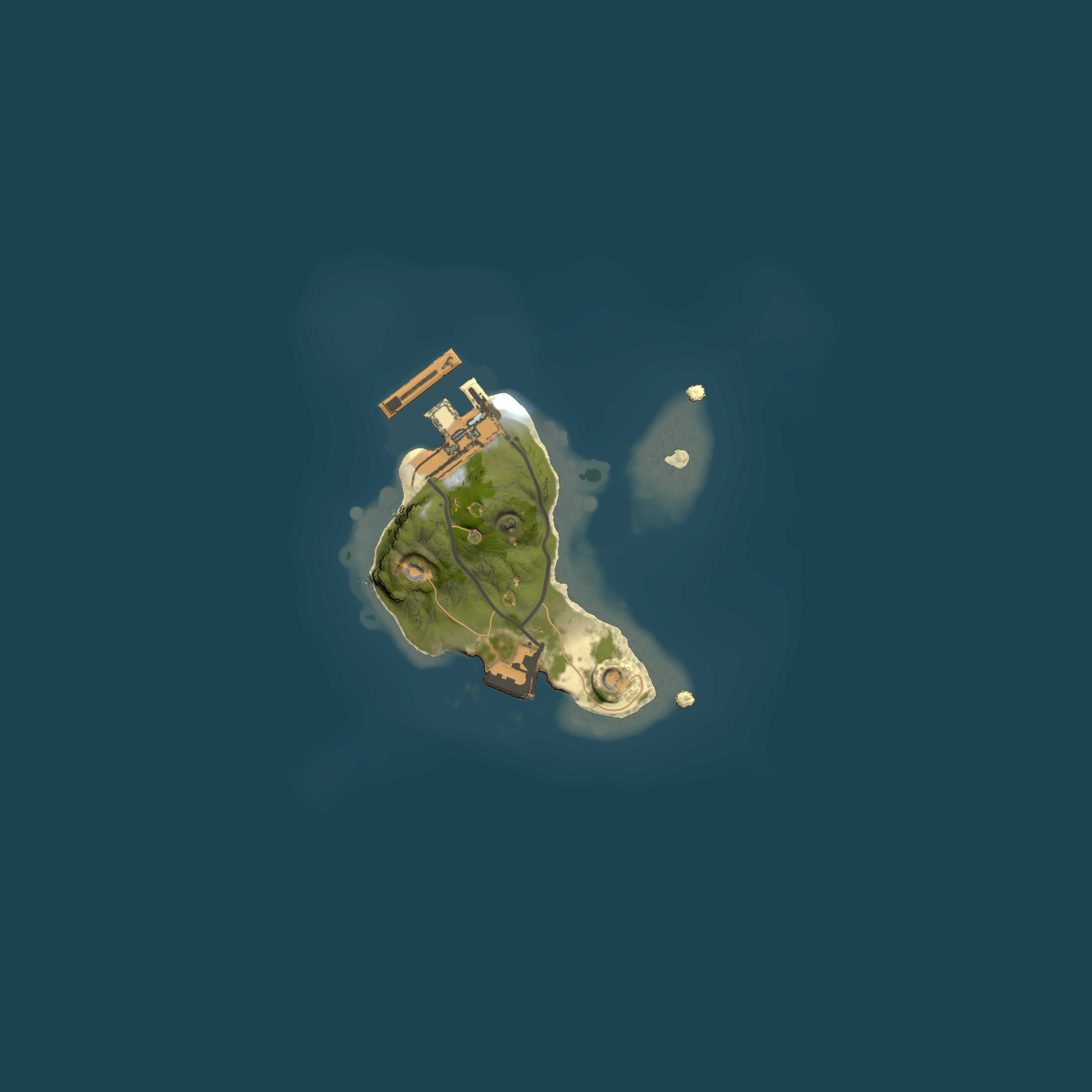 Full top-down render of Rust map seed 1866923775, 1500x1500m