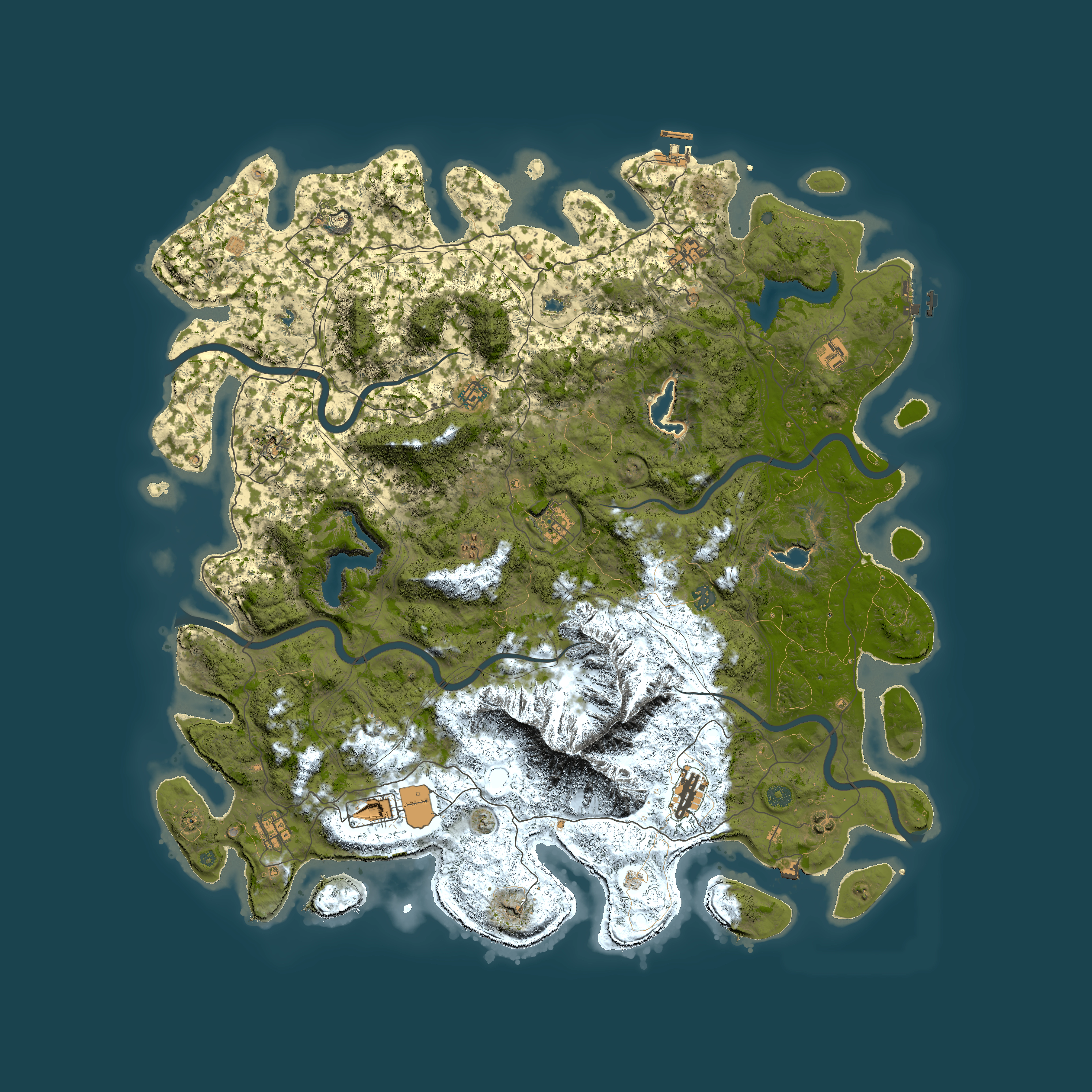 Full top-down render of Rust map seed 755741446, 5500x5500m