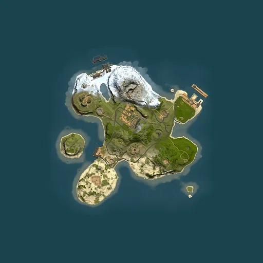 Rust map seed 2015689436, 2000x2000m top-down preview