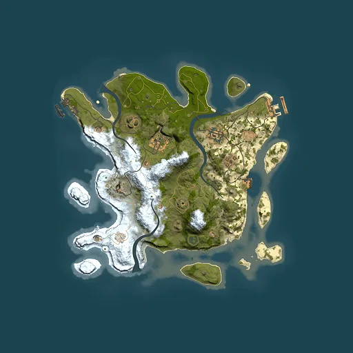 Rust map seed 1509437779, 3000x3000m top-down preview
