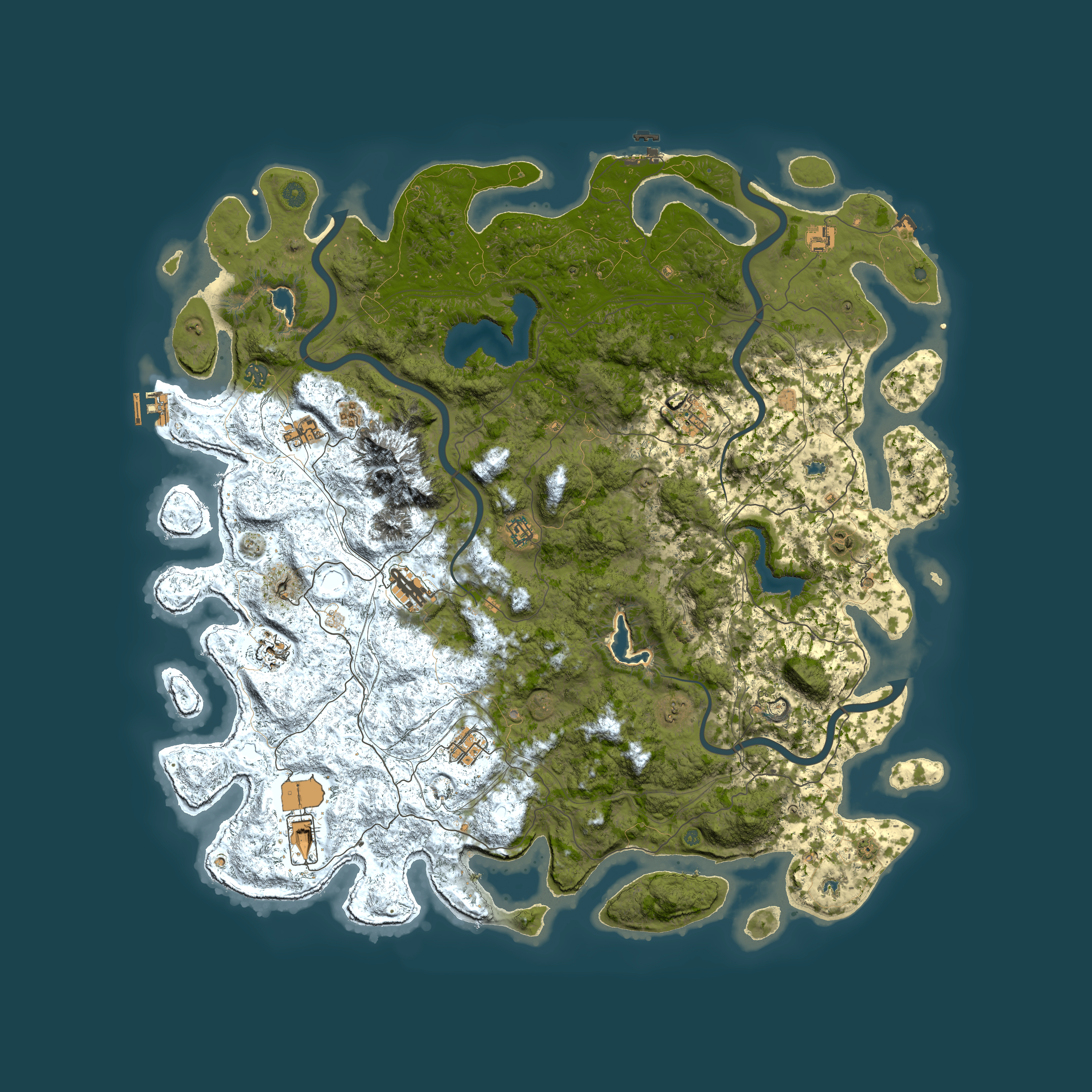 Full top-down render of Rust map seed 387531167, 5500x5500m
