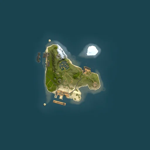 Rust map seed 1341909866, 1500x1500m top-down preview