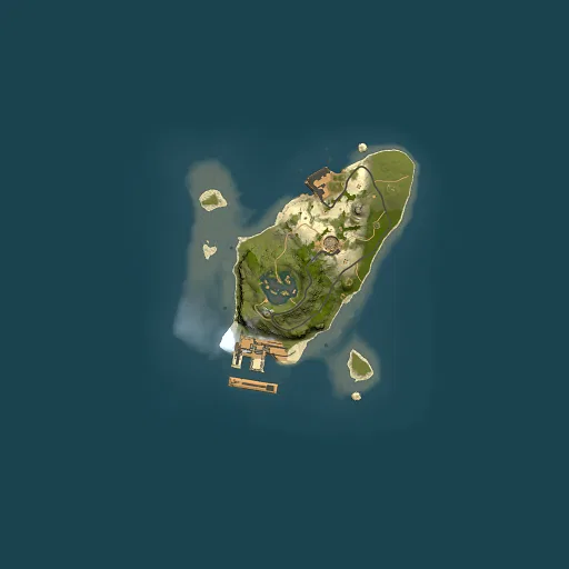 Rust map seed 1147357984, 1500x1500m top-down preview