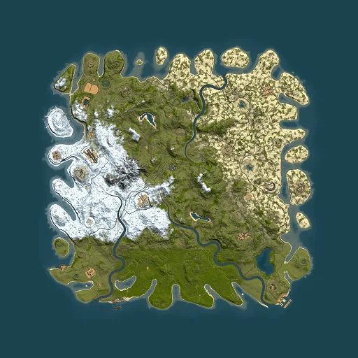 Rust map seed 1996671482, 5500x5500m top-down preview