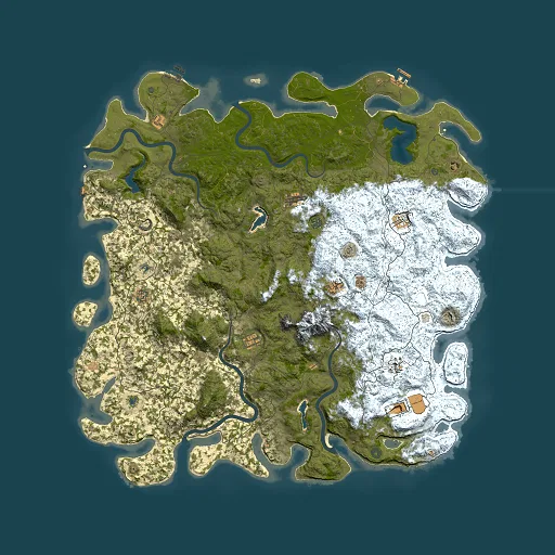 Rust map seed 654596543, 6000x6000m top-down preview