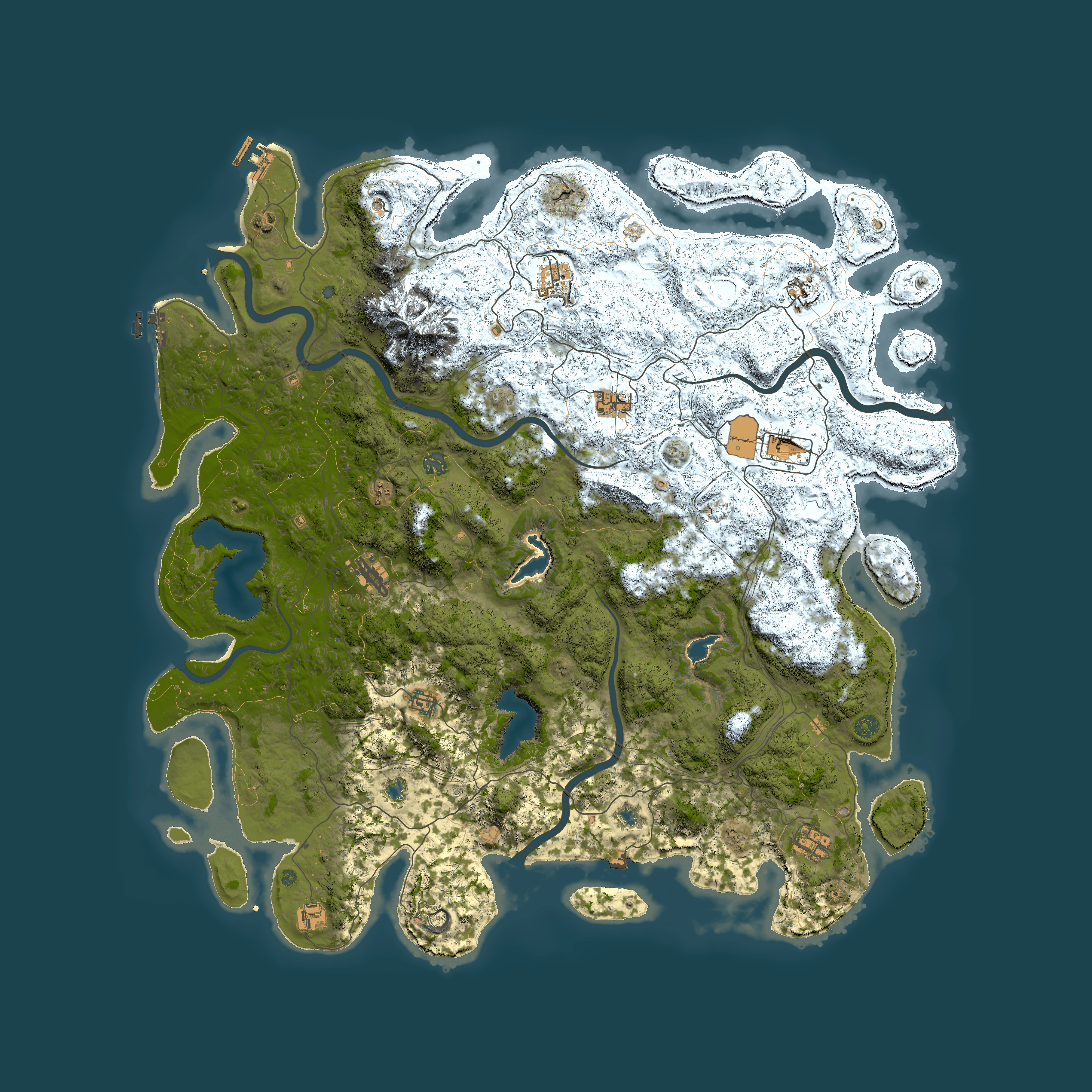 Full top-down render of Rust map seed 1387194033, 5500x5500m