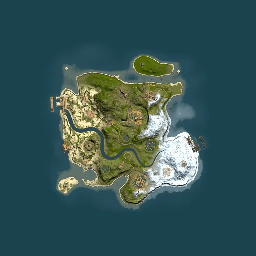 Rust map seed 1936399759, 2500x2500m top-down preview