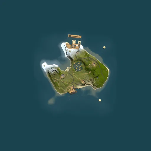 Rust map seed 1847197507, 1500x1500m top-down preview
