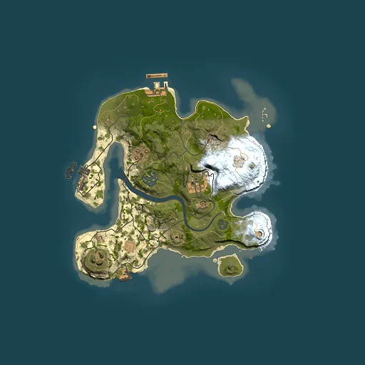 Rust map seed 51714180, 2500x2500m top-down preview