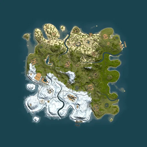 Rust map seed 413385653, 4000x4000m top-down preview