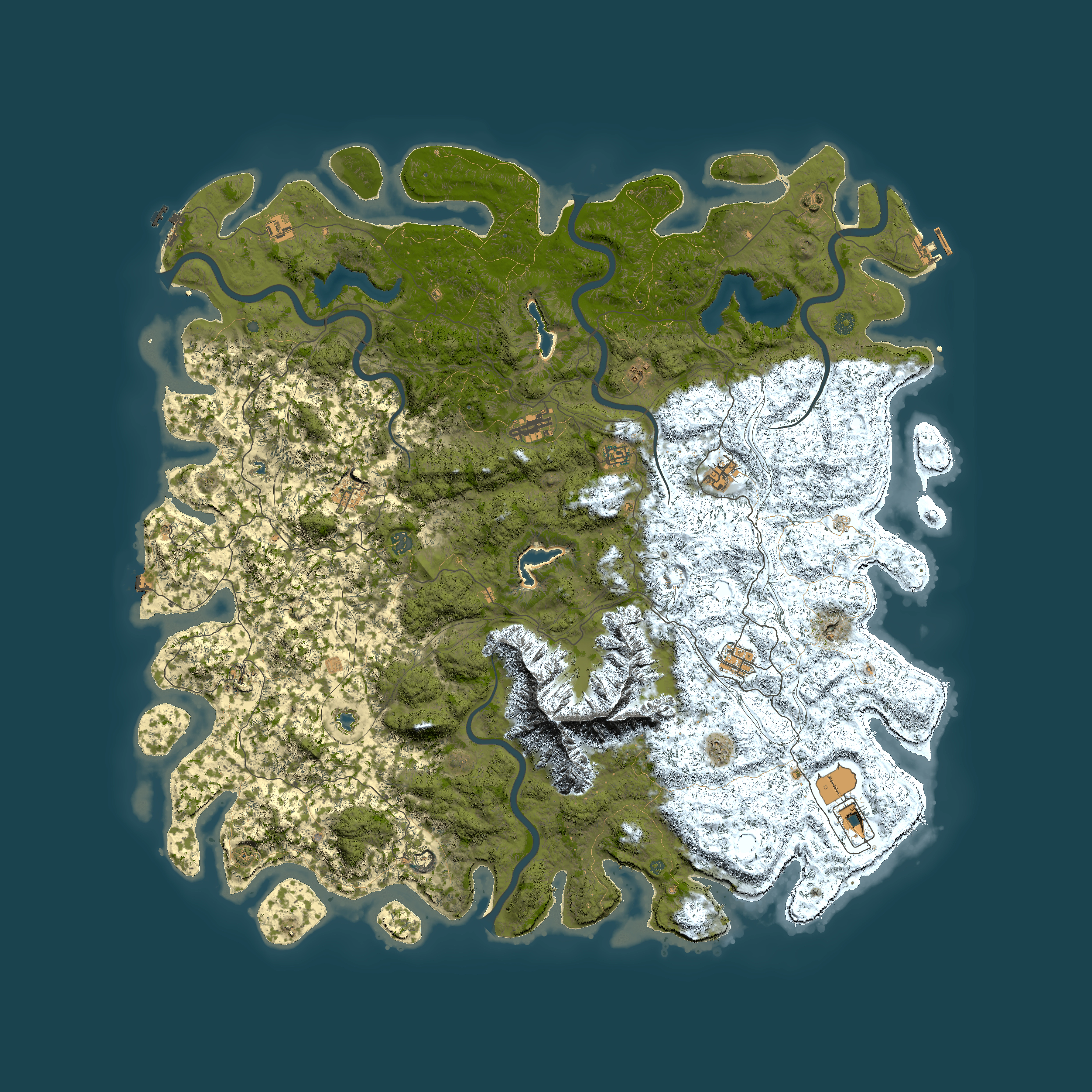 Full top-down render of Rust map seed 638429286, 6000x6000m