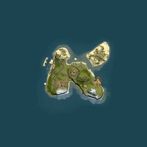 Rust map seed 214173496, 1500x1500m top-down preview